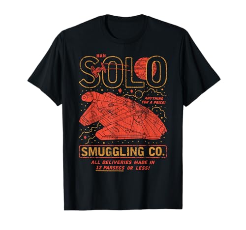 T-shirt Star Wars Han Solo ravivez la nostalgie de la trilogie originale au quotidien