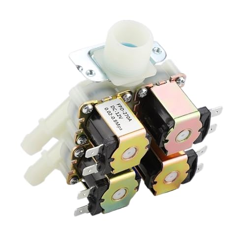 Vanne solénoïde N/C 12V DN20 G3/4 électrovanne eau 1 entrée 4 sorties - 2
