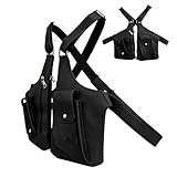 Sling Pack – heimliche sichere Aufbewahrung, Pendlerzubehör mit individueller Passform, Mobilitätsausrüstung, Seitentrage für Männer mit Reißverschlussfächern, urbanes Mobilitätssystem für die täglich