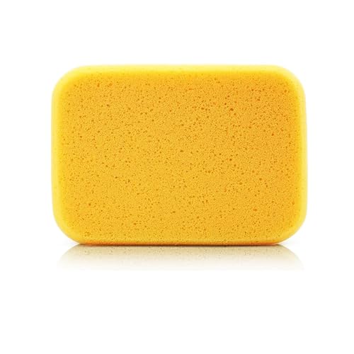 1 Pack Extra Large Cleaning Sponges (7.5 x 5.5 x 1.9) Heavy Duty Grouting Car Wash & Multi-Surface Sponge Non-Scratch PU Foam for Tile Dishes Cars & Crafts Super Absorbent