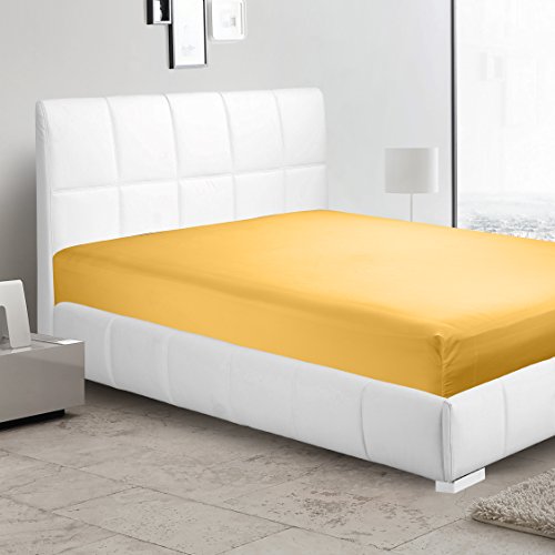 Image of Clara Clark Premier 1800 Deep Pocket Fitted Sheet, Fits up to 16 inch Depth - Double Brushed Microfiber.