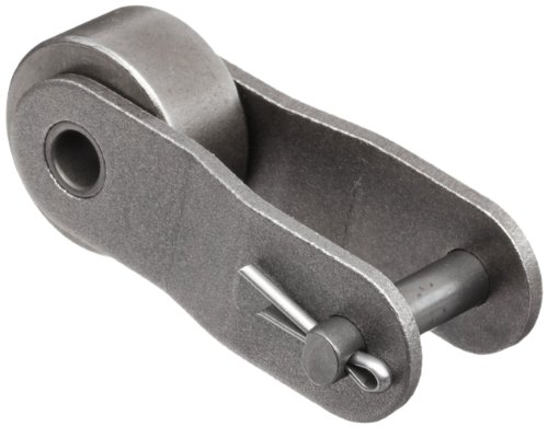 HKK DC062CHL1 ANSI C2062H Single Strand Heavy Series Connecting Offset Link, Carrier Type, Double Pitch, Cottered, Carbon Steel, 1-1/2" Pitch, 0.875" Roller Diameter, 1/2" Roller Width (Pack of 5 links)
