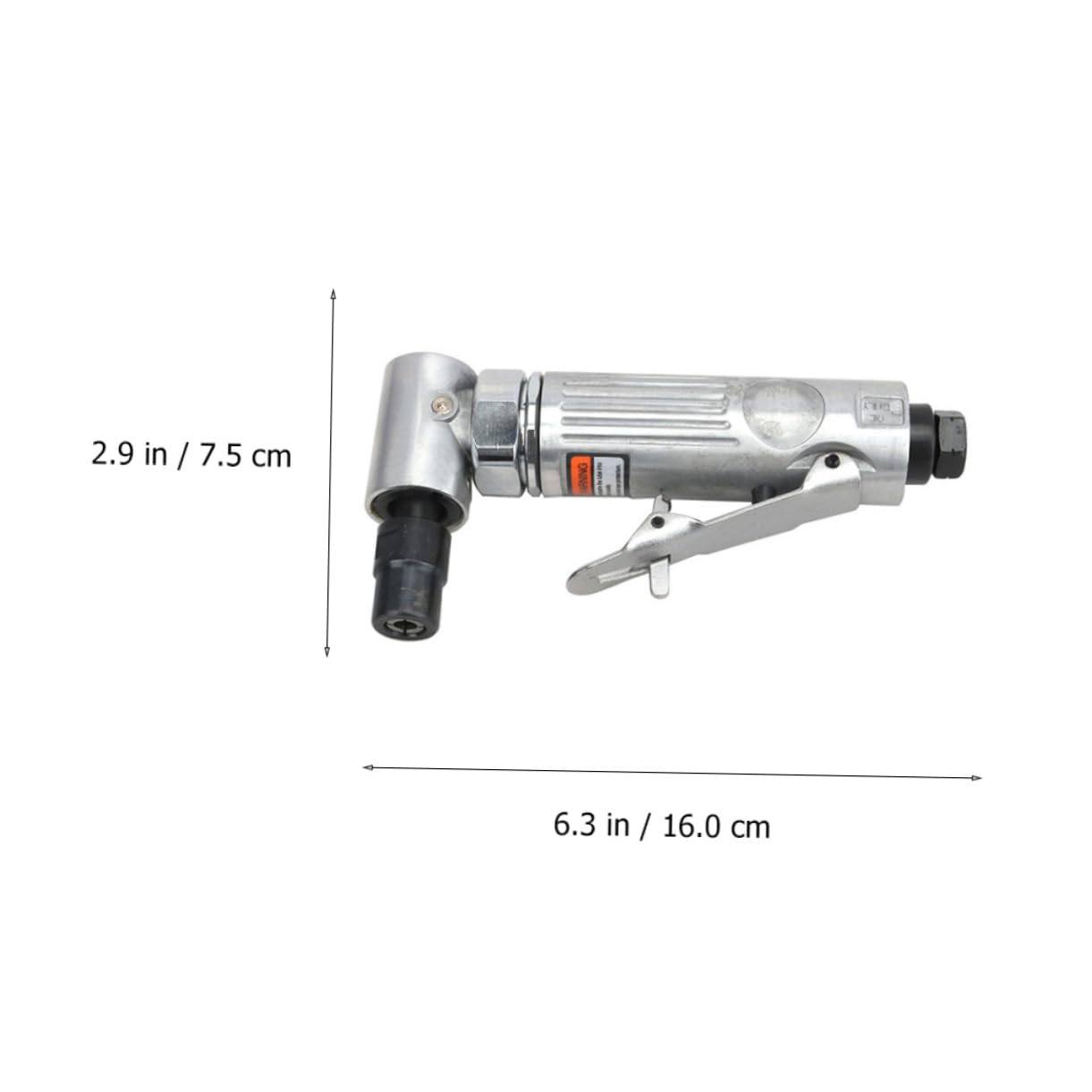 NUOBESTY Pneumatische Druckluftschleifer aus Aluminium 25000 U/min 6,2 Riegel 1/4-zoll Anschluss für Präzises Schleifen und Polieren