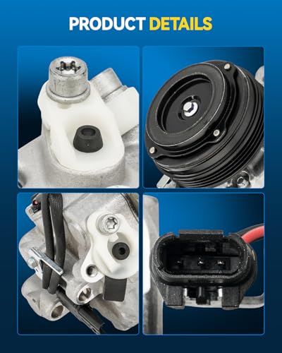 Image of PHILTOP Air Conditioner AC Compressor for BMW X5 11-13,15-18 4.4T,16 3T,X3 /X4 16,18 3T,X1 2016,X6 16,11,15,17-19 4.4T,550i /550i xDrive 11-16,750Li 09-10,13-15,11-12,M5 13-16,650i /650i xDrive /M6 12-18