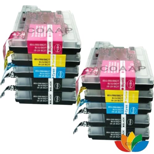 Cartouche d'encre compatible pour imprimantes DCP 185C 195C haute capacité XL