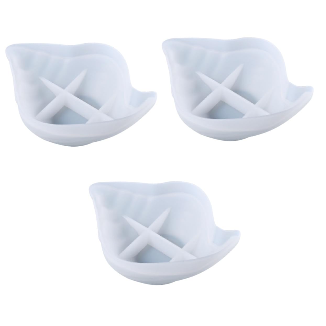 Beavorty 3pièces Moule Silicone pour Plateau De Rangement Créez Votre Propre Artisanat Unique avec Notre Moule De Conque pour Activités Famille Et Projets Créatifs