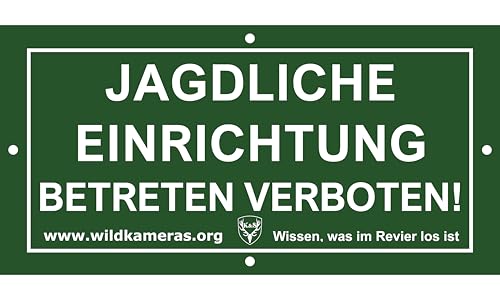 Panneau de signalisation de chasse pour mirador contre les intrusions