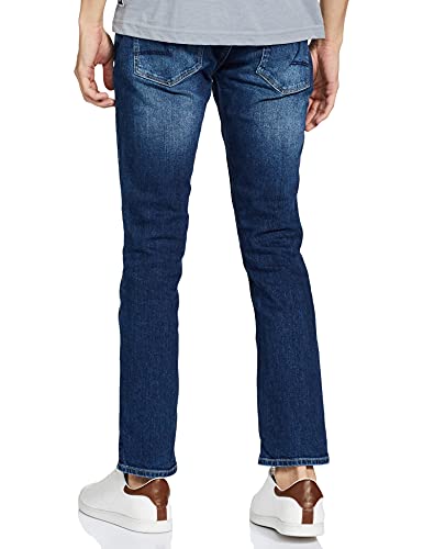 Image of Spykar Men's Slim Fit Low Rise Casual Jeans