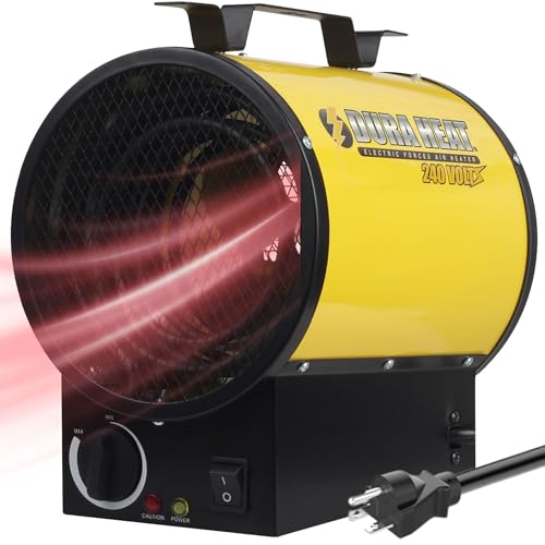Dura Heat 240V Electric Industrial Garage, Workshop, Warehouse, Construction Heater, Wall/Ceiling