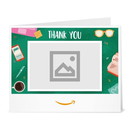 Amazon Gift Card Upload Your Photo (Print) Thank You, Bright (Your Upload) Gift