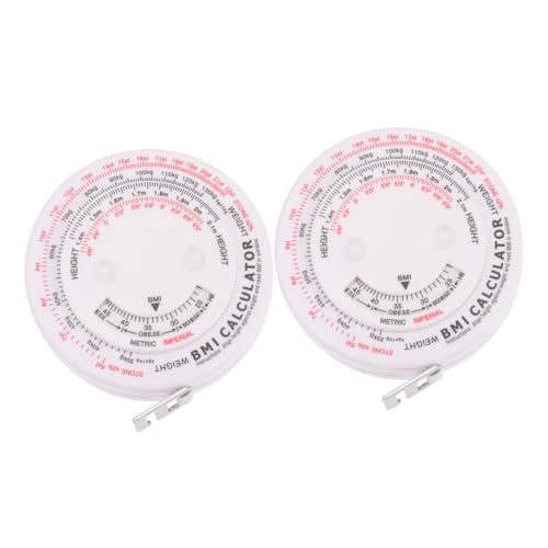 Cinta métrica corporal retráctil 2 piezas para medición miniatura 1