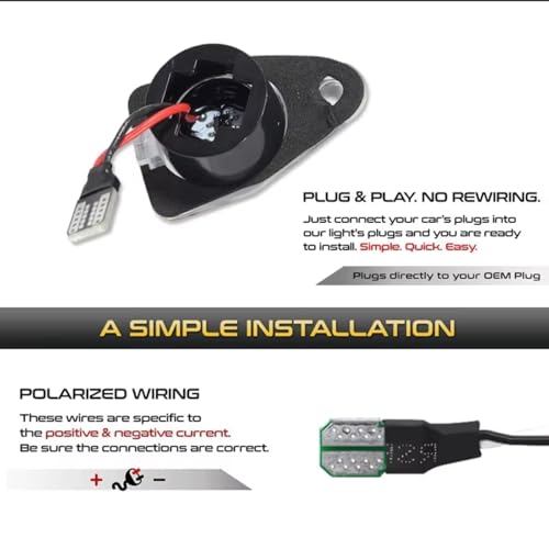 Luz de matrícula eficiente para Expedition Freestar y Freestyle 4