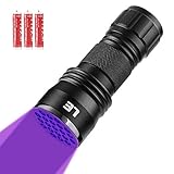 Hinweis: Nicht direkt in das UV-Licht schauen und auch keine anderen Personen oder Tiere in die Augen leuchten. Das Tragen einer UV-Schutzbrille wird empfohlen.