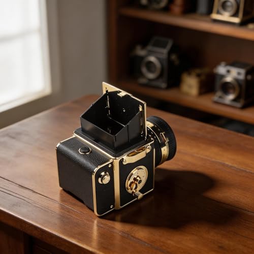 Mini cámara digital retro 4K de 54 MP, videocámara de vlogging compacta con enfoque automático 5