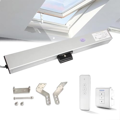 Ventilation de fenêtre automatisée et silencieuse pour verrière avec ce moteur à double chaîne