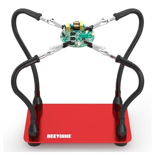 Helping Hands Soldering Station with Flexible Arms