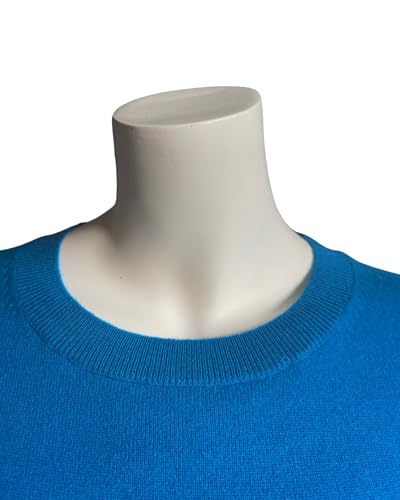 Image of Women's 100% Cashmere Long Sleeve Crew Neck Sweater. Comfort, Luxury, and Soft Silky Texture - Essential Classic Pullover