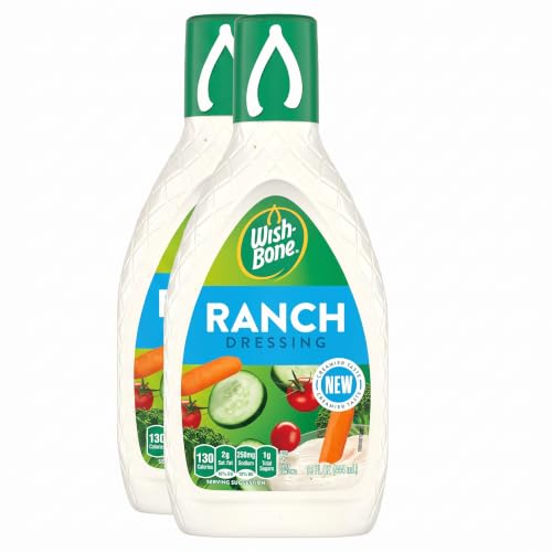 Wish-Bone Ranch Salad Dressing, 15 FL OZ (Pack of 2)