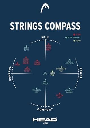 HEAD Hawk Tennis Racket String