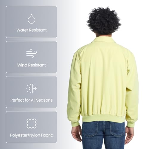 Image of Weatherproof Men's Golf Jacket - Lightweight Windbreaker, Water-Resistant Microfiber Shell, Perfect for Golf & Casual Wear