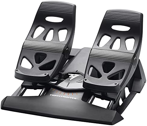 （02:30時点） 【国内正規品】Thrustmaster スラストマスター フライトコントローラー TFRP T.Flight Rudder Pedals ジョイスティック用ラダーペダル Microsoft Flight Simulator Hotas 4 PC PS4 対応 市販すべてのジョイスティック対応