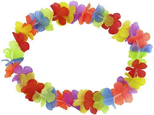Hangqiao Collier hawaïen arc-en-ciel, 12 pièces Cover