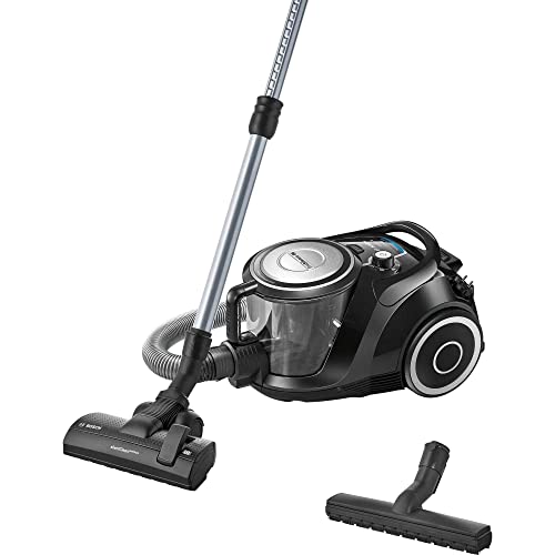 Bosch ProSilence BGS41SIL66 Aspirateur sans sac 2,4 l 600 W 66 dB EasyClean Noir