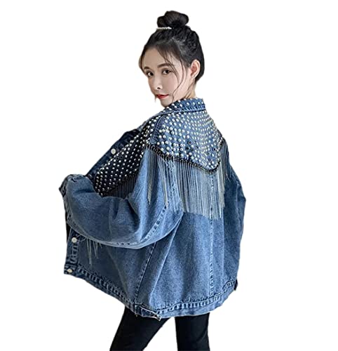 Veste en jean pour femme XL qui structure la silhouette sans serrer