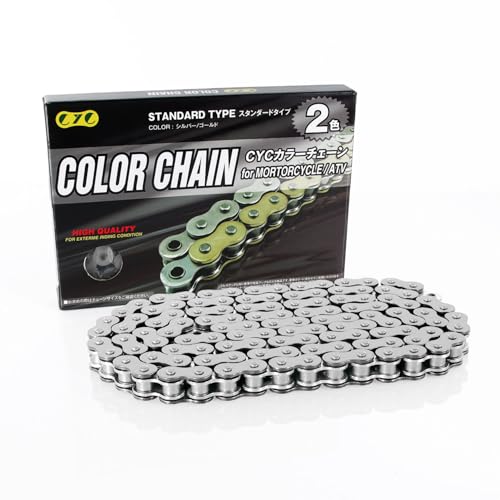 Amazon | CYC バイク用チェーン 420-120L シルバー モンキーZ50/JN7J