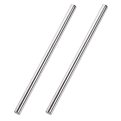 PHasz 2 Pcs 304 Stainless Steel Rods, Solid Shaft Rods Diameter 10-12Mm Length 500Mm for Mold Manufacturing,Diameter 12mm