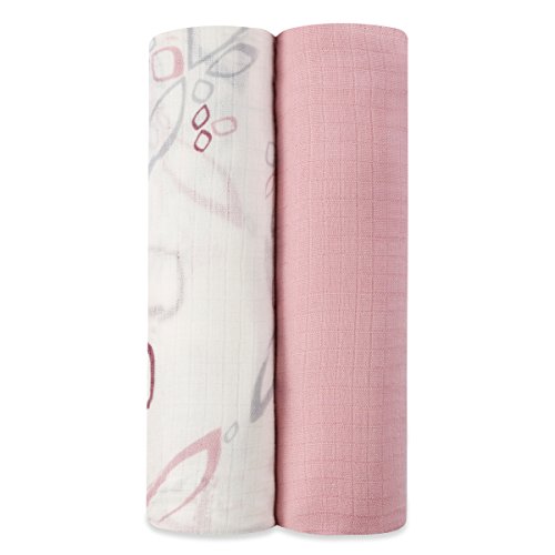 aden by aden + anais silky soft swaddles 2-Pack; bella 2-pack