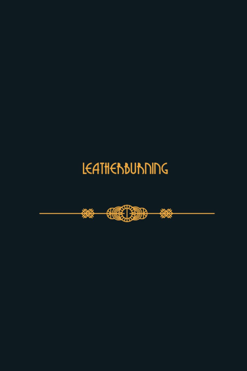 Leather burning: Create and save your own patterns and designs.