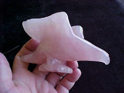 X0801 Gemqz Madagascar Rosequartz Flying Eagle!!!!