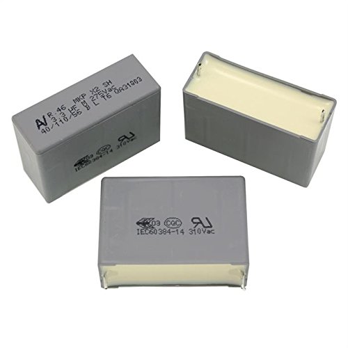 5x Condensador de supresión 3,3µF 275V AC RM37,5 R46KW4330JHM1M 3,3uF