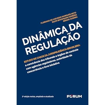 Capa do livro Dinâmica da Regulação: Estudo de casos da jurisprudência brasileira: a convivência dos tribunais e órgãos de controle com agências reguladoras, autoridade da concorrência e livre iniciativa