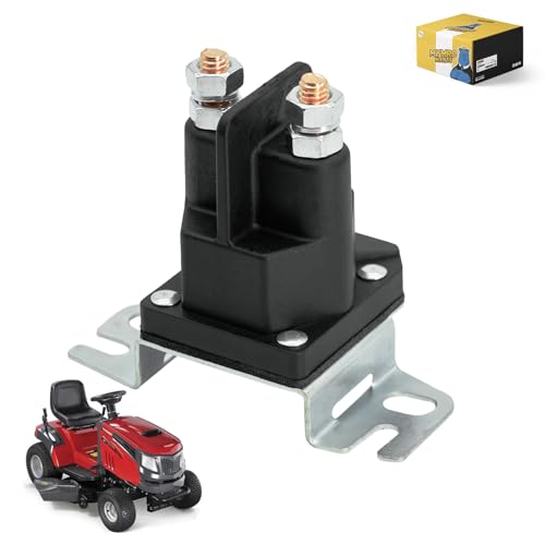 Starter Solenoid 691656 for Briggs Stratton Relay for Trombetta for Ariens ZTR Mower for Husqvarna Riding Mower for Jonsered Rear-Engine Riding Mower 555375GS 790951 812-1201-211-05 812-1201-211-06