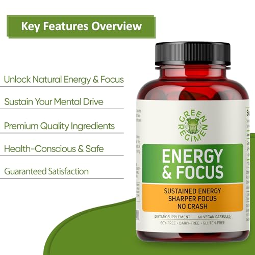 Green Regimen Energy Focus Nootropic Capsules