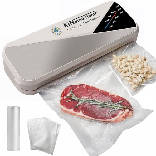 Food Vacuum Sealer Machine 95kPa with Bags & Rolls