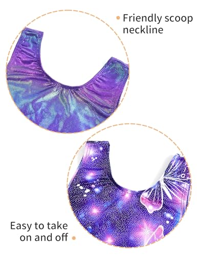 Image of 2 Pack Leotard for Girls Gymnastics Sparkly Sleeveless Unitards