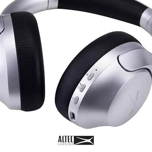 Image of Altec Lansing ComfortQ 2.0 Over Ear Bluetooth Headphones, Wireless Noise Cancelling Headphones with 50-Hour Battery, Foldable Design, Voice Assistant, Quick Charge, Bluetooth 5.3