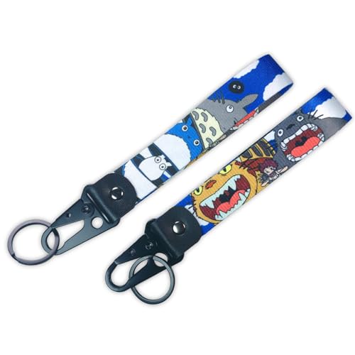 Image of 1Pack Anime Keychian,Japanese Culture Motorcycle & Auto Key Tags Jet Tag for Car Scooter Keys (AK-3-2-I)