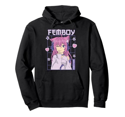 Femboy Anime Cute Little Femboy Pullover Hoodie