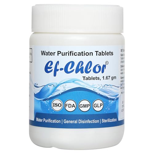 Ef-Chlor Overhead & Underground Water Tank Purification Tablets/P...
