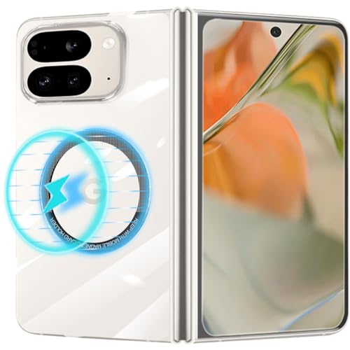 Google Pixel 9 Pro Fold P[X NA MagSafeΉ ϏՌ sNZ 9ProFold Jo[ CX[dΉ pixel 9 pro fold X}zP[X  PC ^ y C菝h~ h~ (NA)