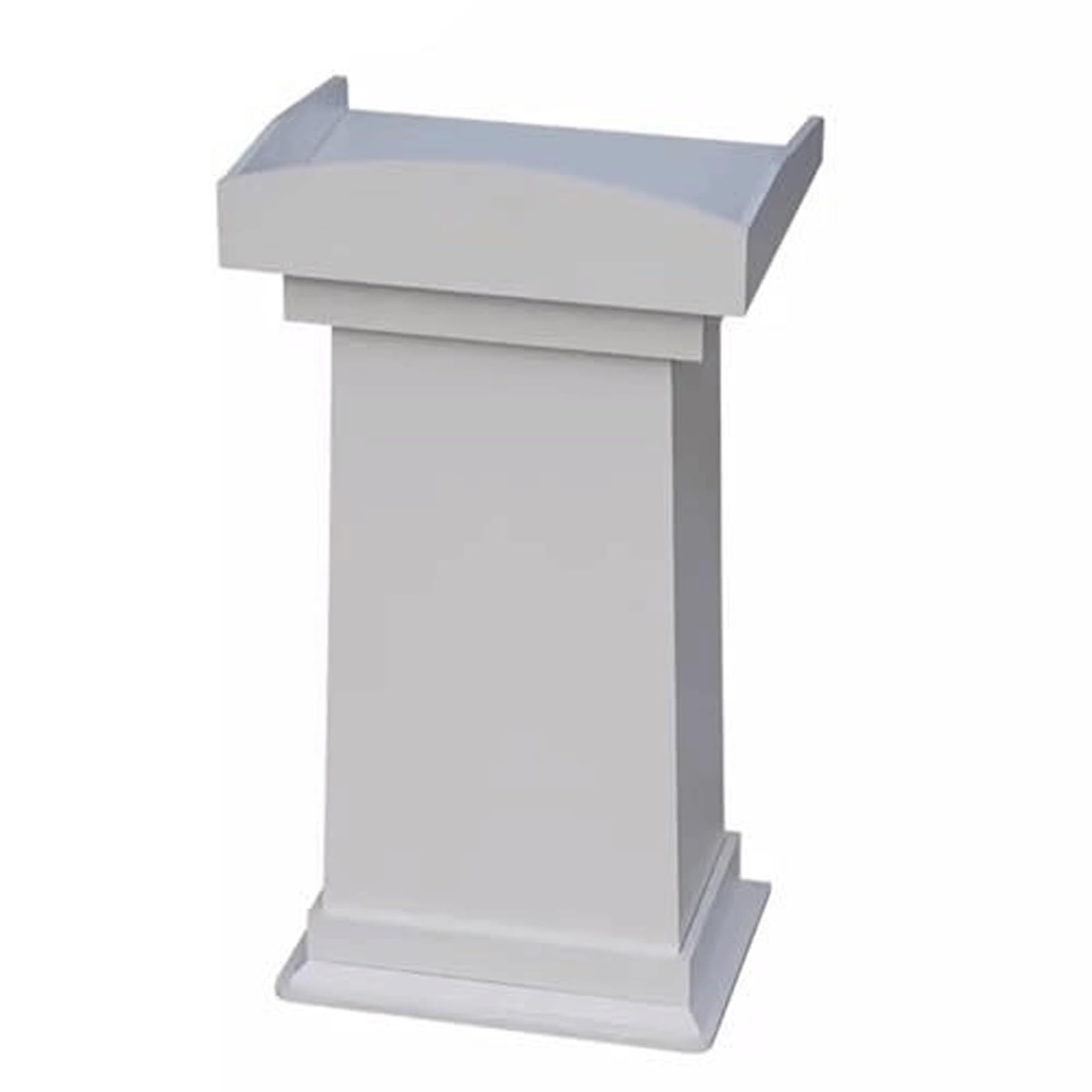 WxuuLTGJR Wooden Podium Stand Portable Lectern for Churches Floor-Standing Hostess Stand Reception Table Pulpit Desk with Drawer Storage