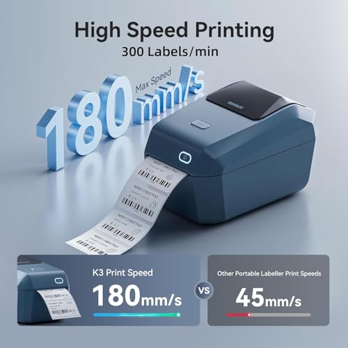 Fipka-NIIMBOT-K3-Label-Printer-3-Inch-Label-Maker-with-High-Speed-Bluetooth-and-USB-Connection-Support-Smartphone-PC-Thermal-Label-Maker-for-Small-Business-and-Home-Office