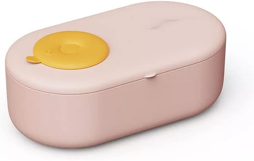 HBJWOV Electric Rice Box Portable Rice Cooker Heating Bento Box Food Warmer Water-free Warming Pot