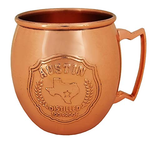 Americaware Austin Embossed Copper Moscow Mule Mug