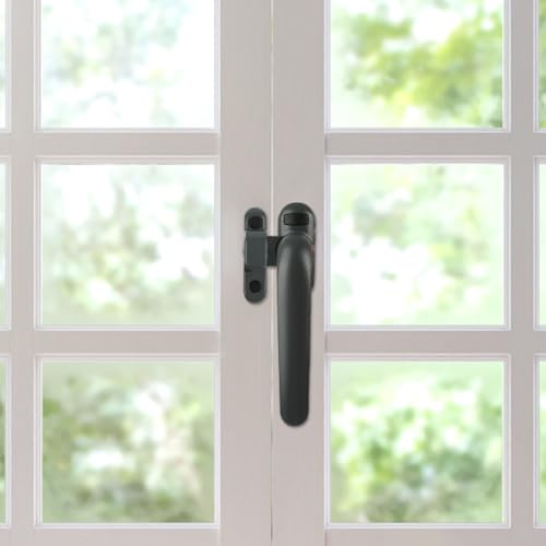 Image of HASTHIPCasement Window Lock Kit Aluminum Alloy Locking Lever Handle Right