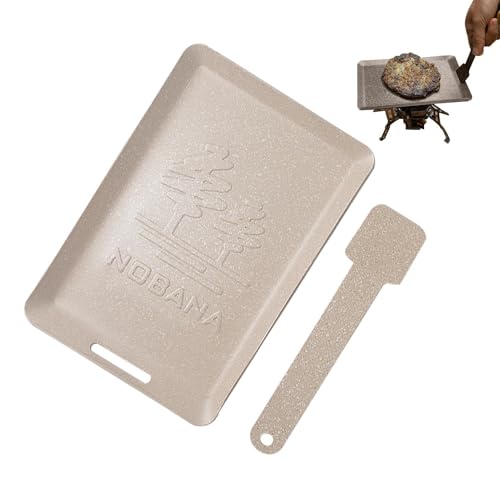 Sartén rectangular antiadherente – Sartén antiadherente multifuncional | antiadherente de inducción antiadherente sartén multifuncional sin humo para carne,